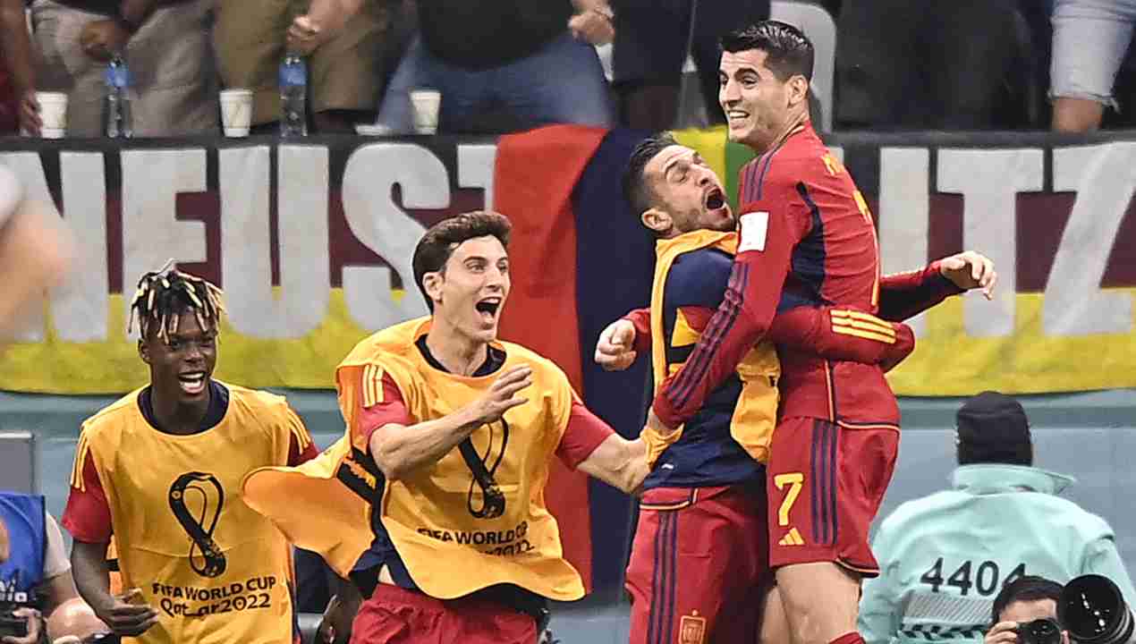 Morata lancia la Spagna: la Germania la riacciuffa