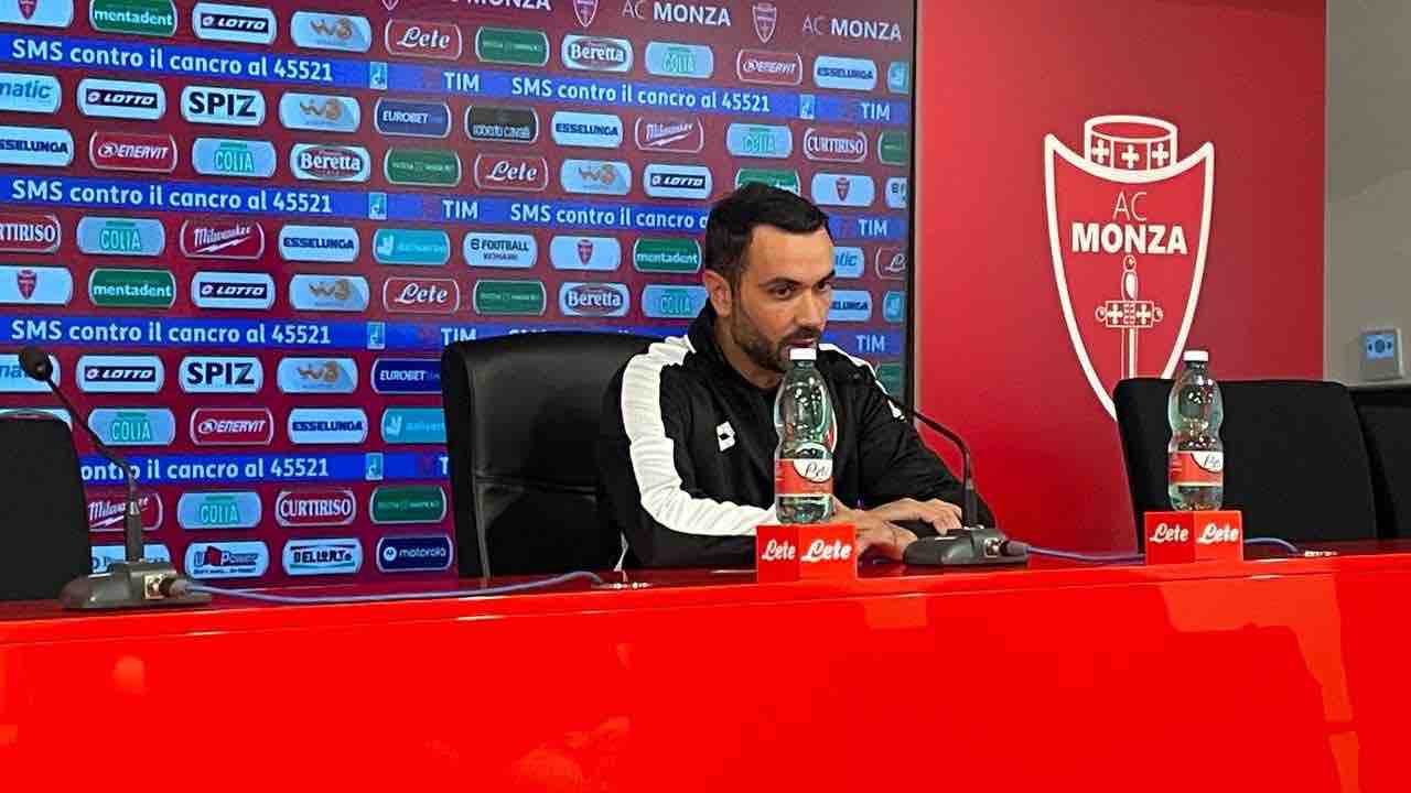 Monza-Salernitana, Palladino in conferenza