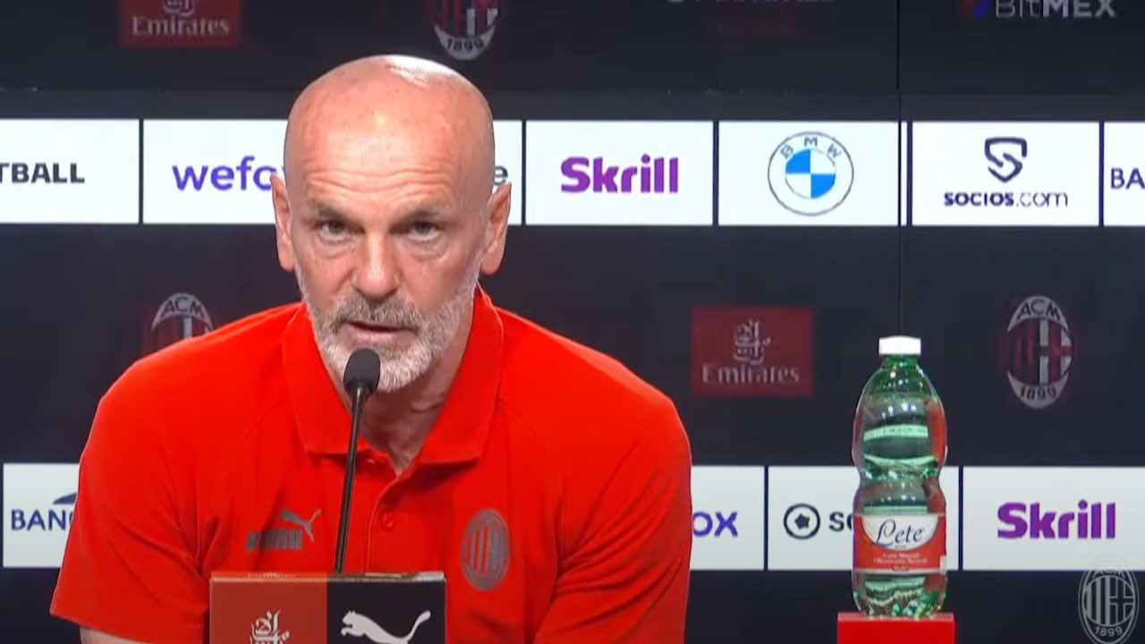 Milan-Fiorentina: Pioli in conferenza