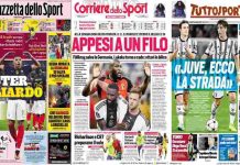 Rassegna Stampa, le prime pagine dei quotidiani sportivi del 28 novembre