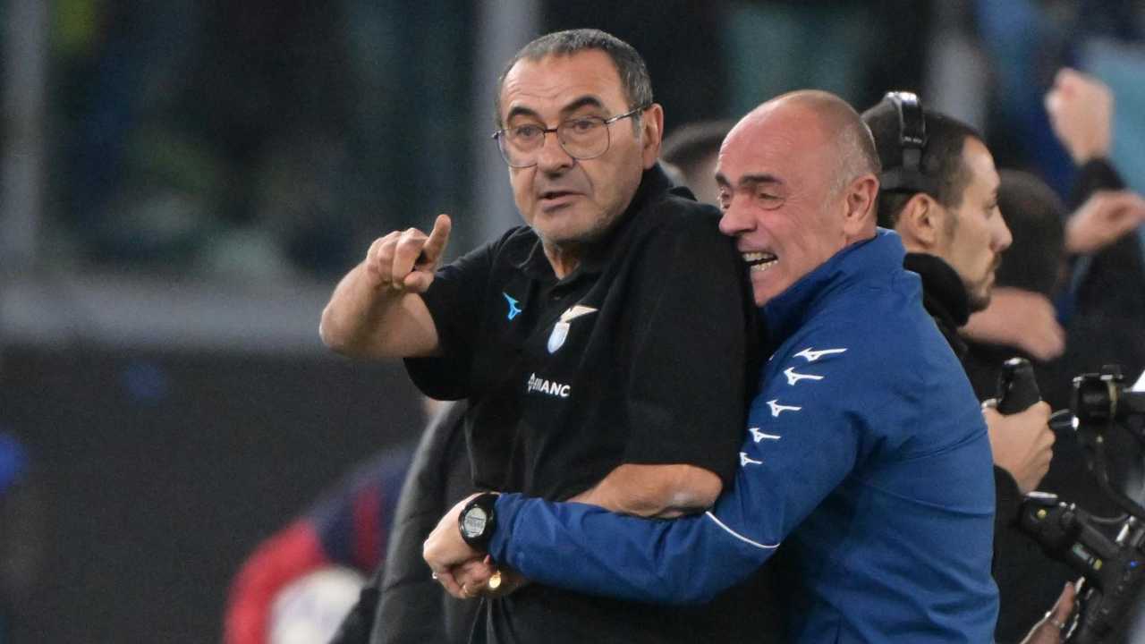 Lazio, Sarri risponde a Mourinho ed esulta: "Vittoria del popolo"