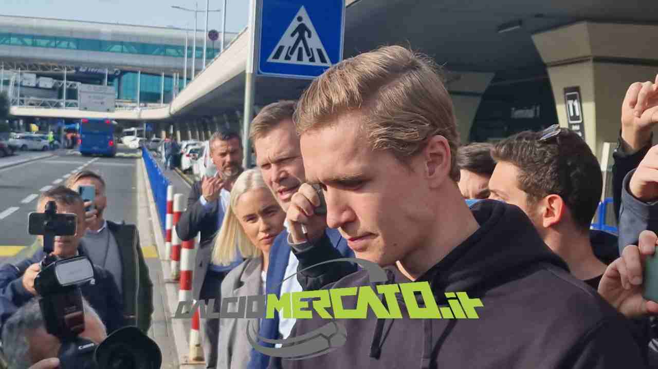 FOTO CM.IT | Primo colpo Roma, Solbakken è arrivato nella capitale