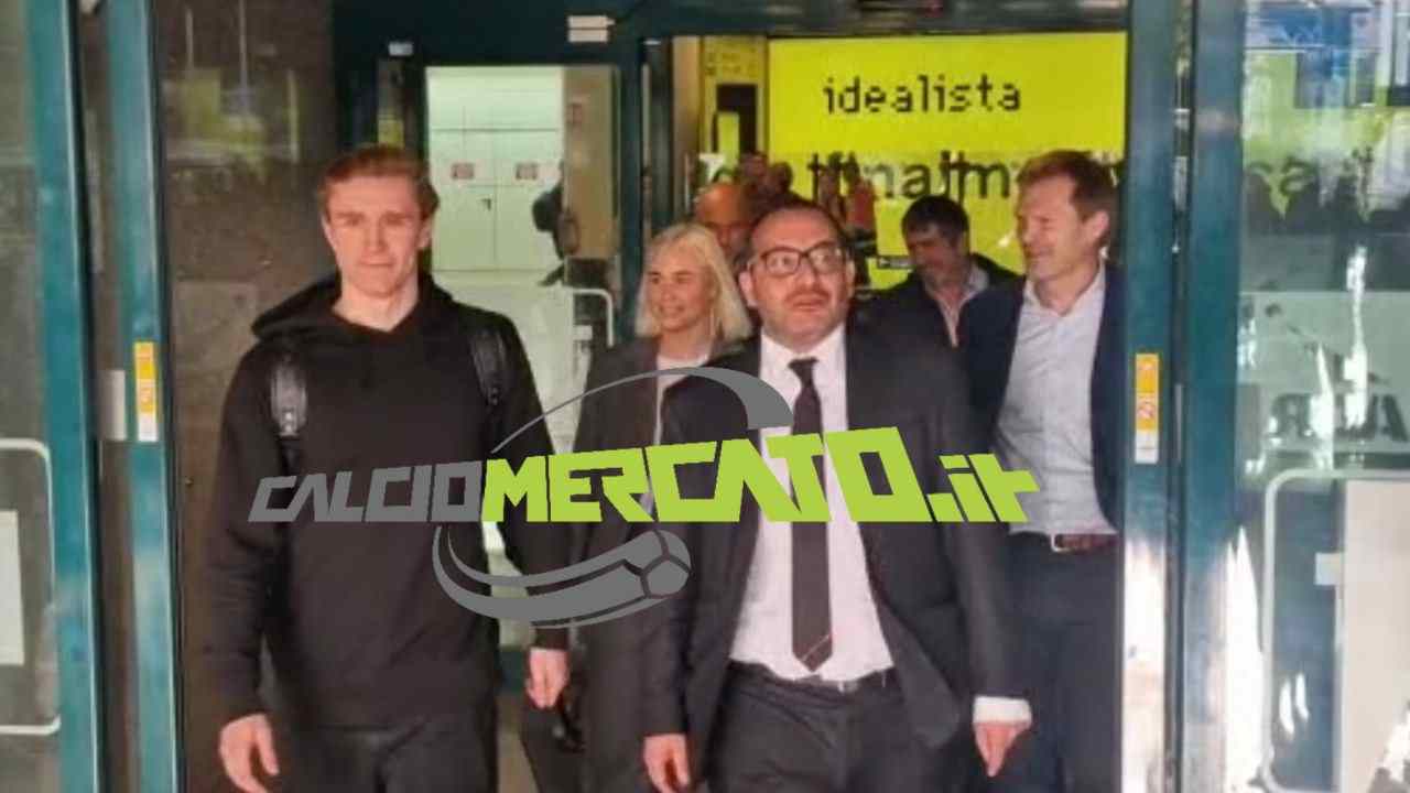 FOTO CM.IT | Primo colpo Roma, Solbakken è arrivato nella capitale