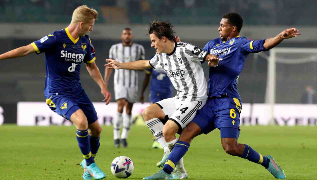 Verona Juventus, caos Var