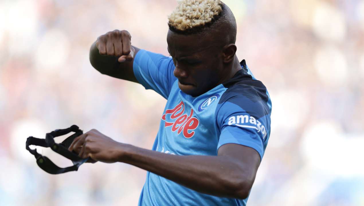 Napoli, polemiche su Osimhen