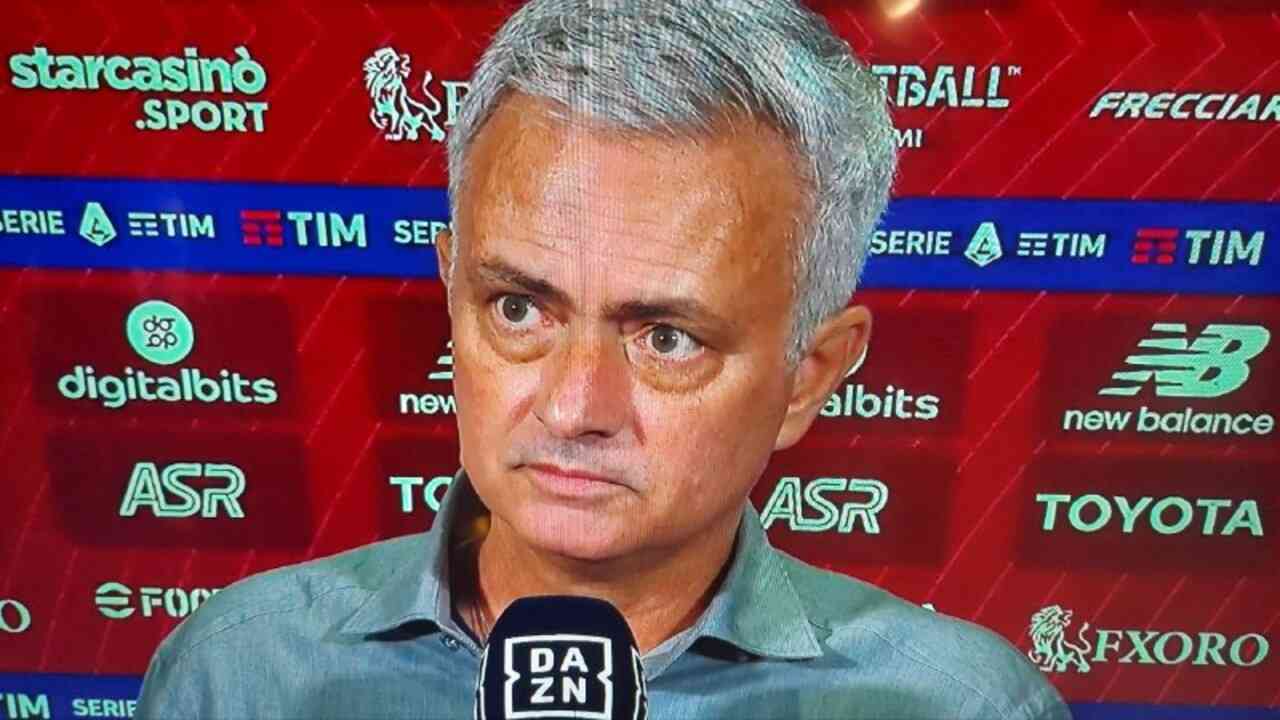 Roma-Lazio, parla Mourinho