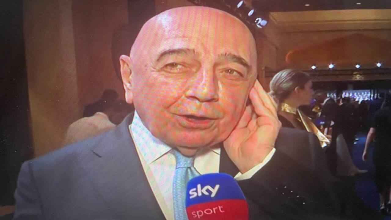 Globe Soccer Awards, premiato Galliani