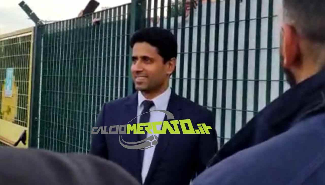 Al-Khelaifi a Vinovo: blitz prima di Juventus-PSG
