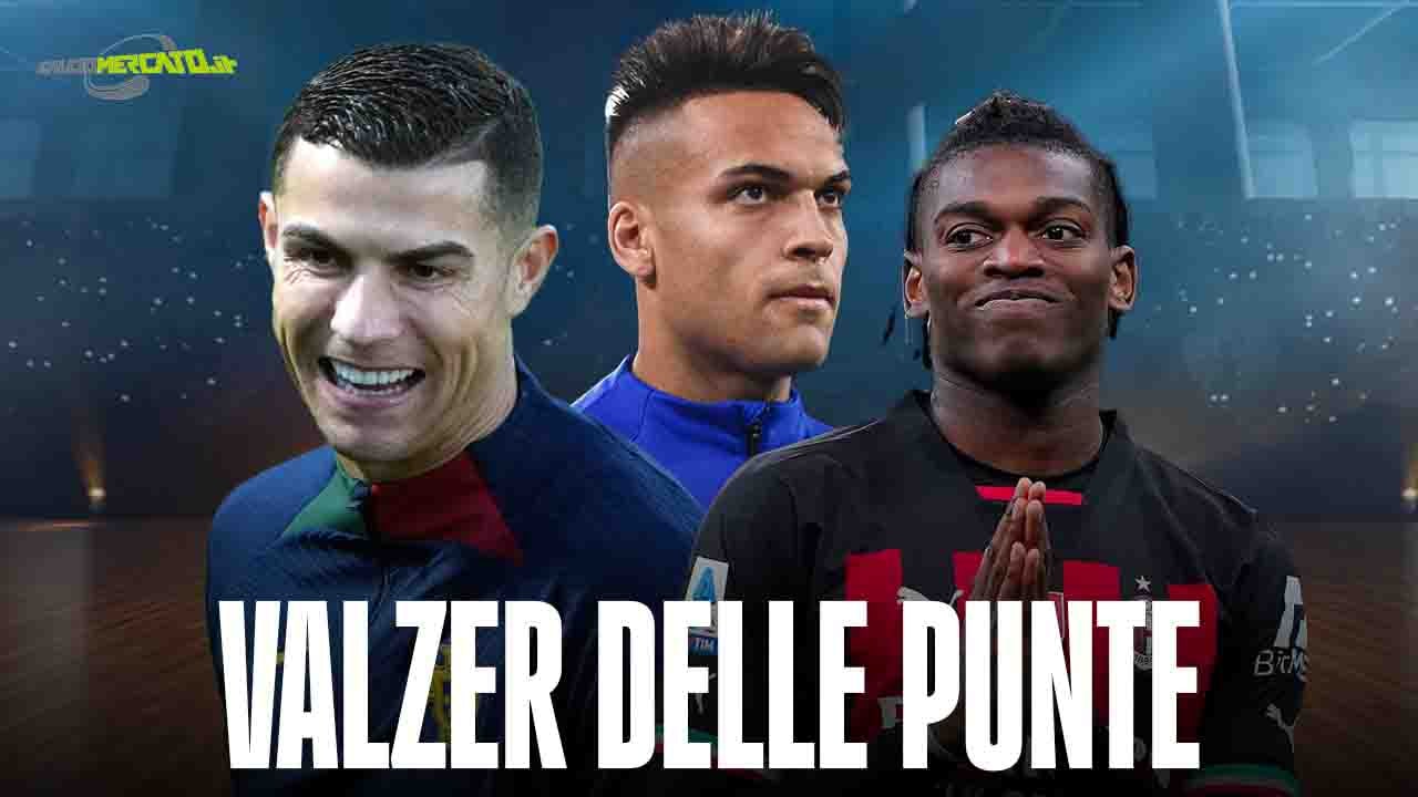 Calciomercato Milan e Inter, intreccio Ronaldo con Leao e Lautaro