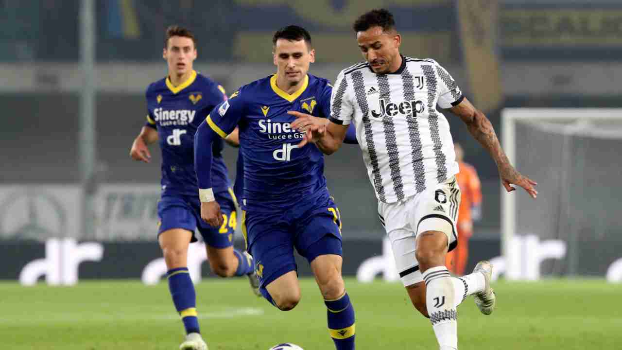 Rigore Danilo in Verona-Juventus: l'opinione a Tv Play