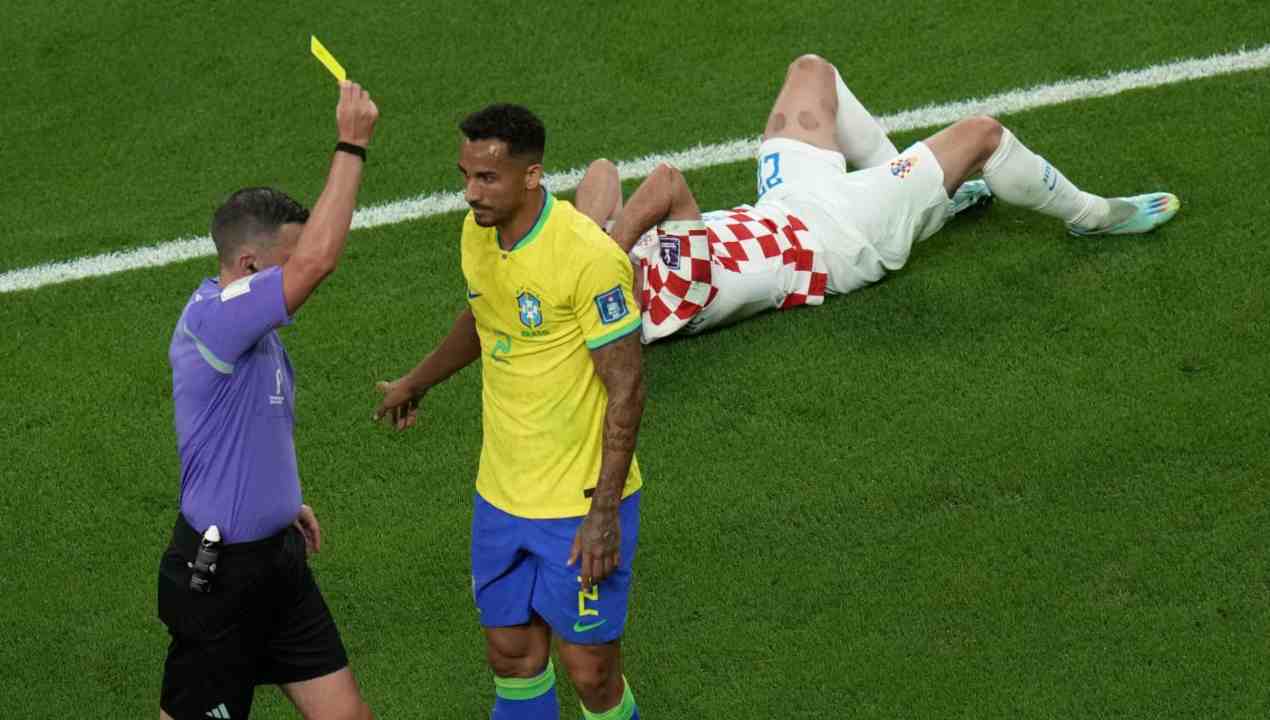 Croazia-Brasile, polemiche su Danilo