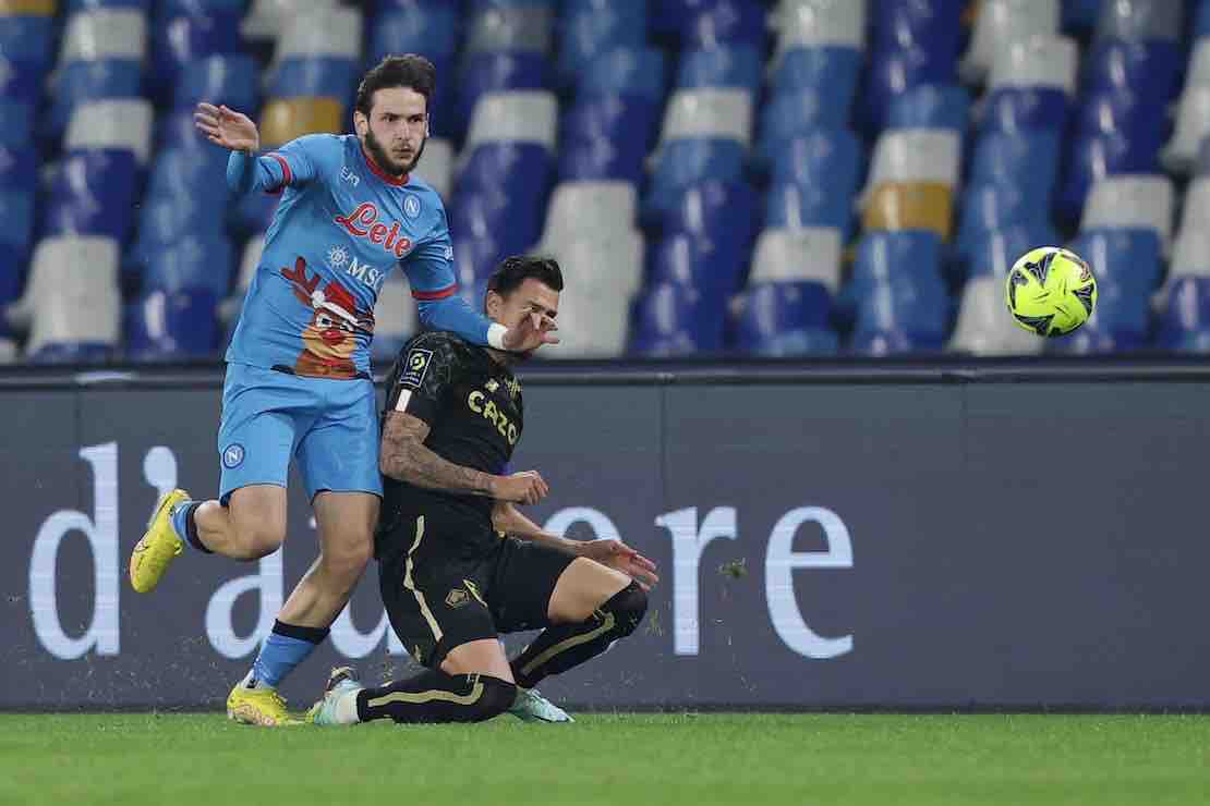 Napoli-Lille, Spalletti su Kvaratskhelia