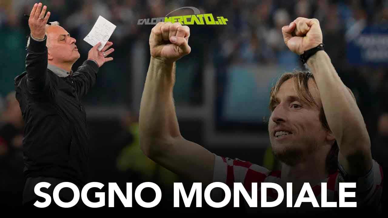 Modric-Roma, l'annuncio in diretta sul Pallone d'Oro
