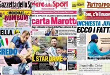 Rassegna Stampa, le prime pagine dei quotidiani sportivi del 9 dicembre