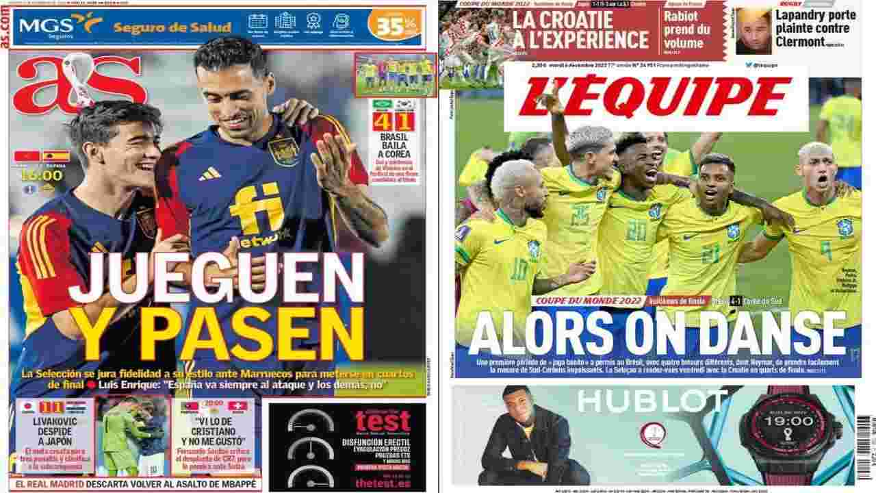 Rassegna Stampa, le prime pagine dei quotidiani sportivi del 6 dicembre