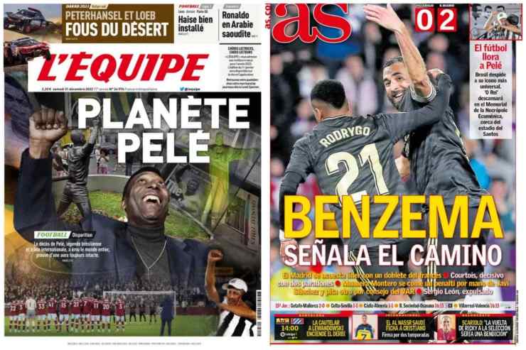 Rassegna Stampa, le prime pagine dei quotidiani sportivi del 31 dicembre