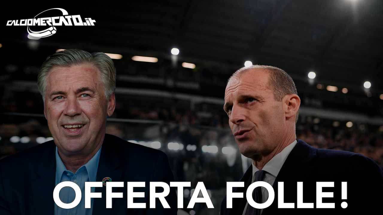 Juventus spazzata via, il Real Madrid mette sul piatto 90 milioni