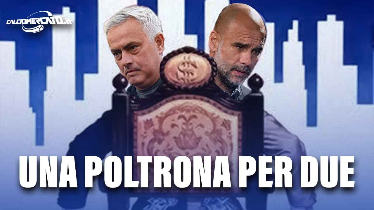 Guardiola e Mourinho tornano a duellare: si libera la panchina più ambita