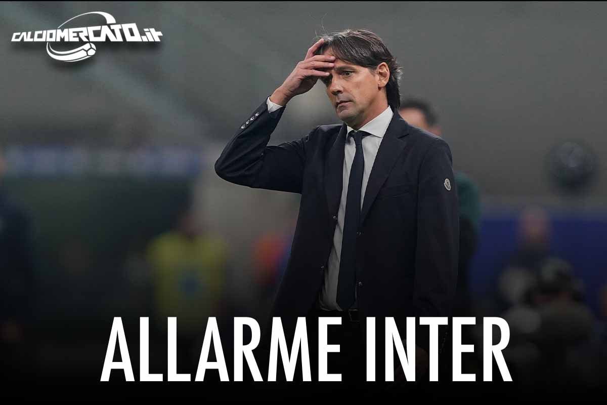 Inzaghi in ansia, tre giocatori a rischio per Napoli