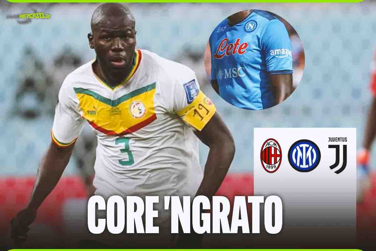 Torna Koulibaly: l'intreccio che lo riporta in Serie A