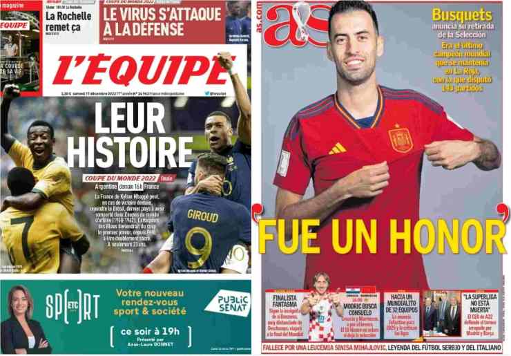 Rassegna Stampa, le prime pagine dei quotidiani sportivi del 17 dicembre