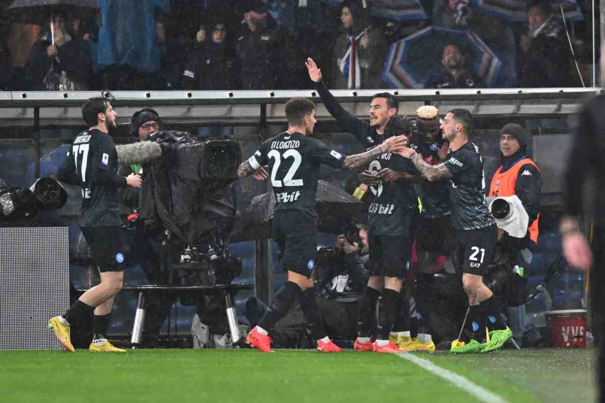 Serie A, Sampdoria-Napoli 0-2: Osimhen trascina Spalletti alla vittoria