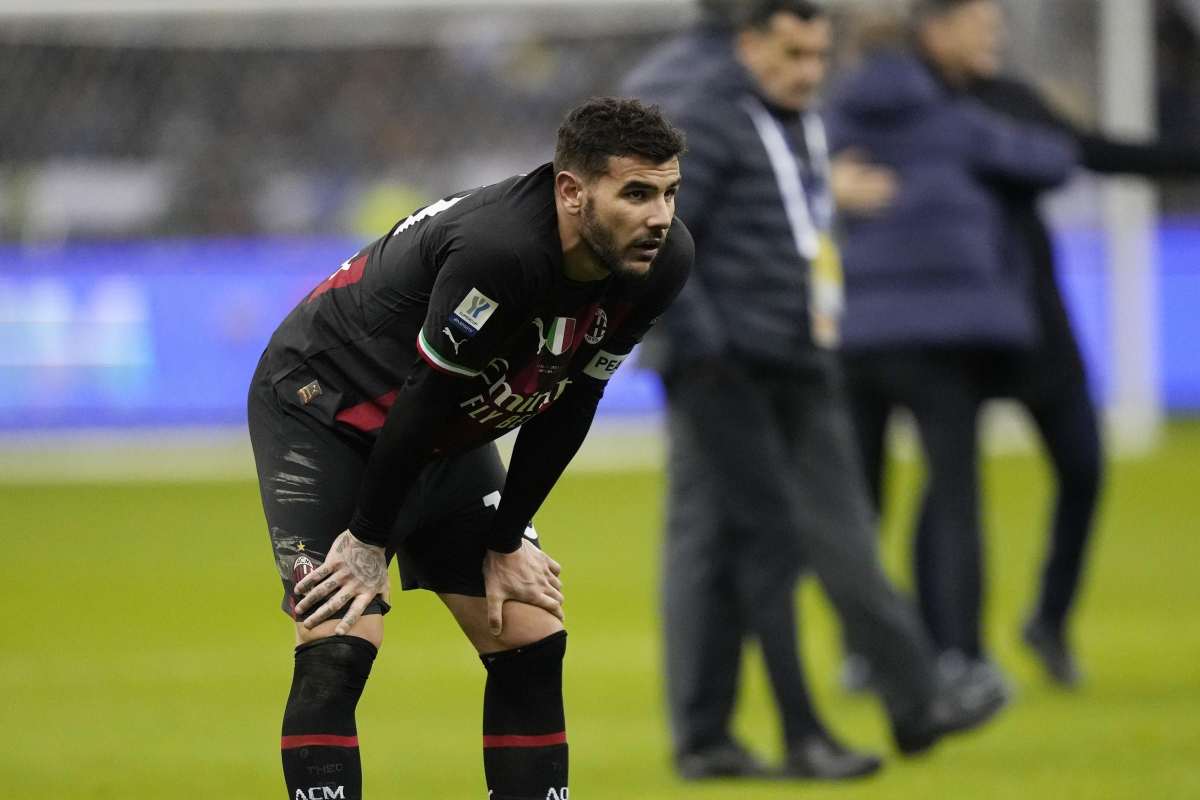 Milan in crisi, in discussione anche Theo Hernandez