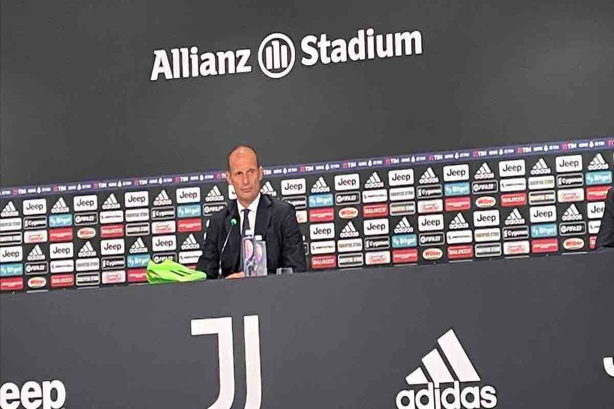 Juventus-Monza, conferenza stampa Allegri