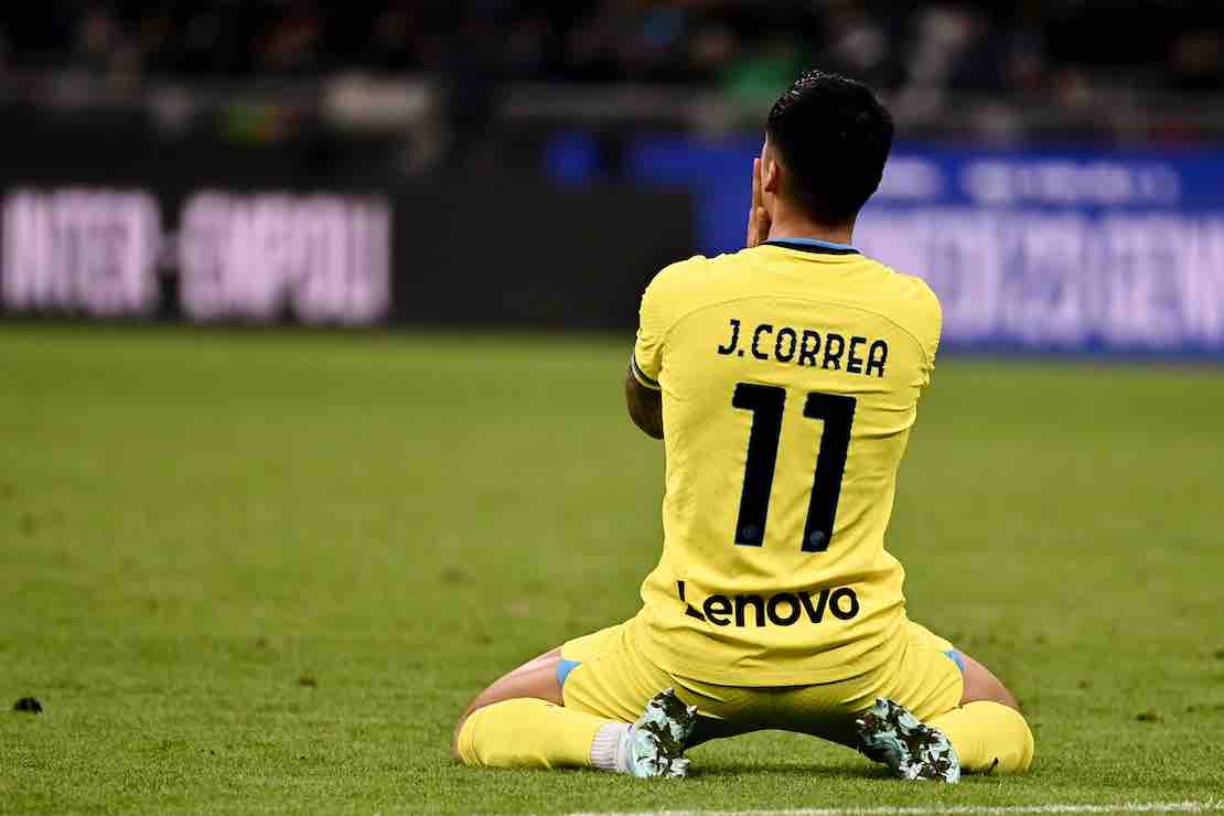 Inter, Correa in bilico
