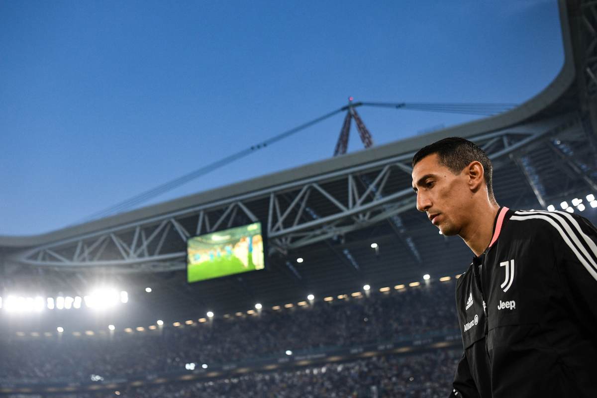 Juventus, Di Maria non brilla nel primo tempo: sui social finisce in tendenza 