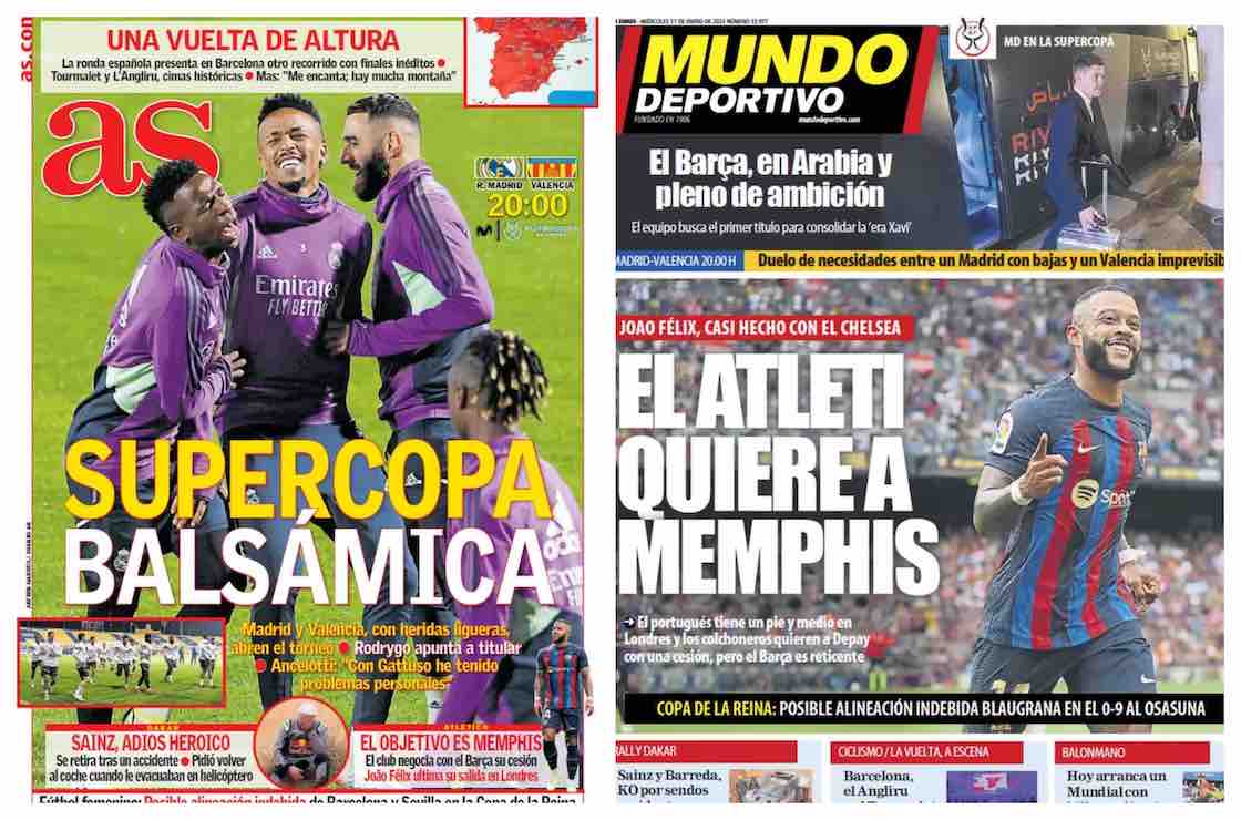 Estero, prime pagine 11 gennaio