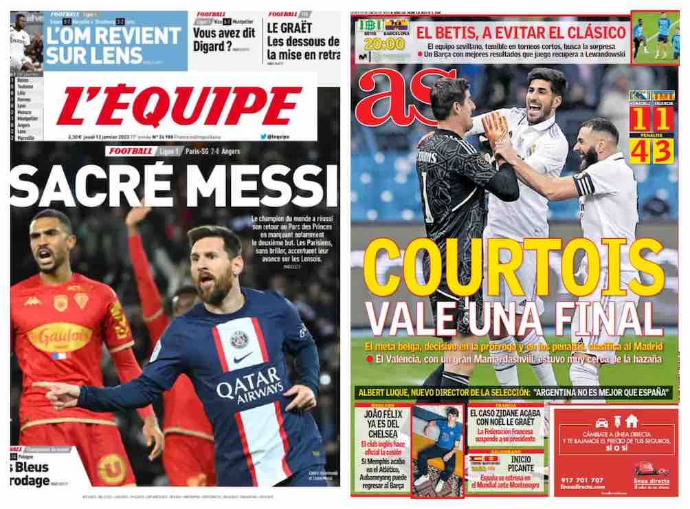 Estero, le prime pagine