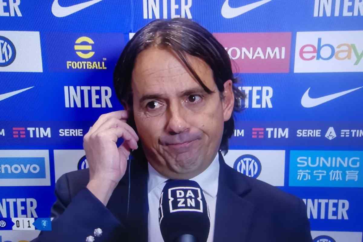 Inzaghi dopo Inter-Empoli