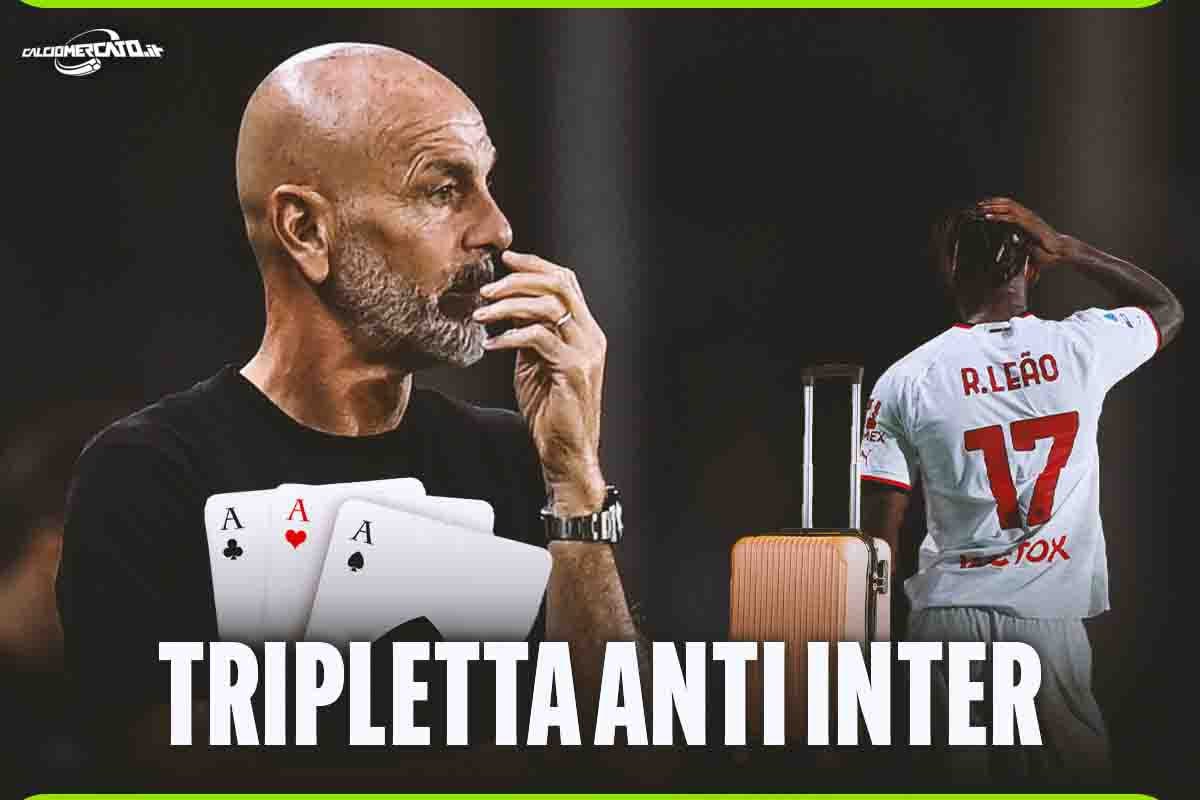 Il dopo Leao è già deciso: tripletta Milan e Inter tagliata fuori