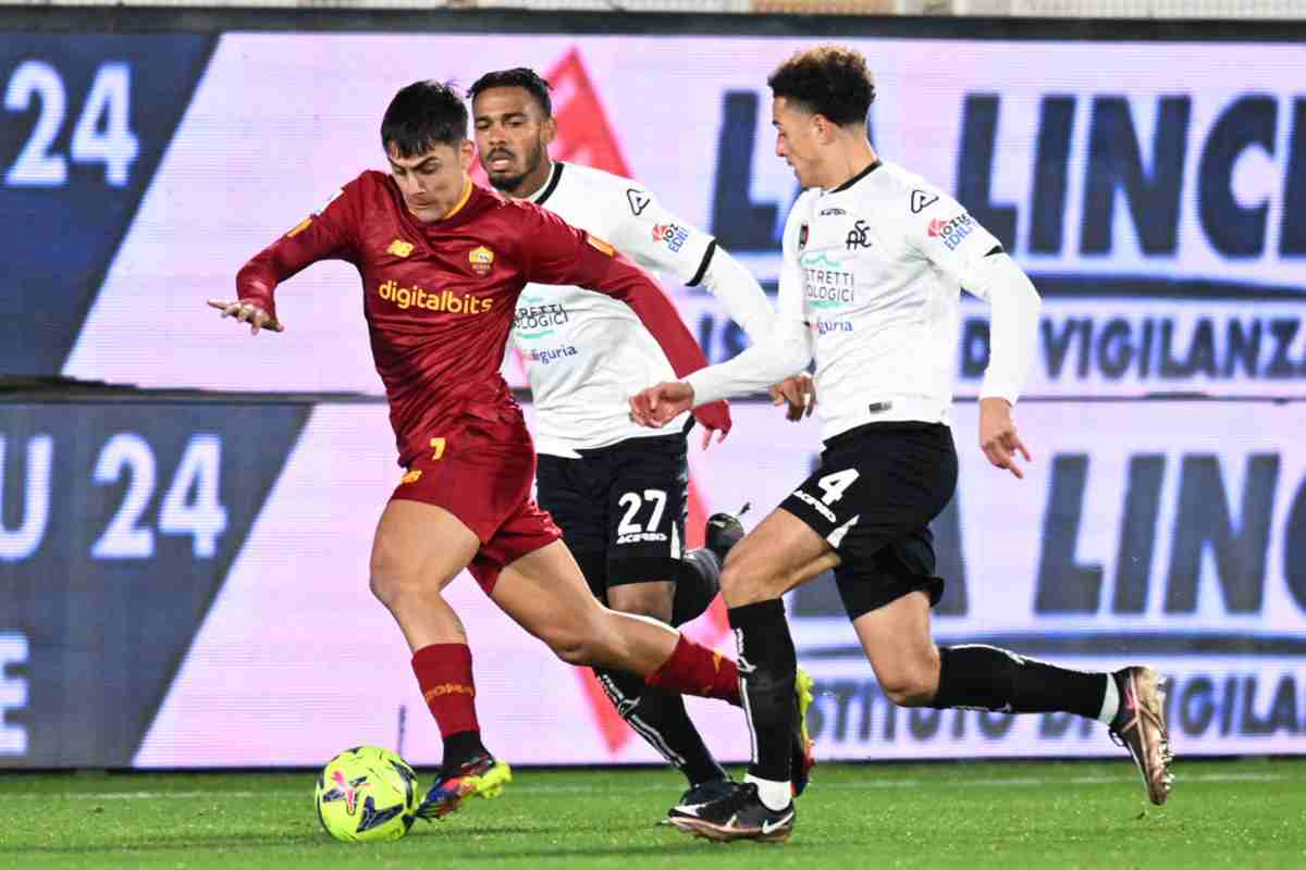 Spezia-Roma voti e tabellino primo tempo