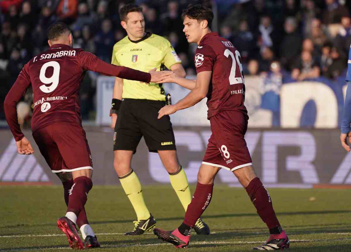 Empoli-Torino 2-2: Ricci protagonista