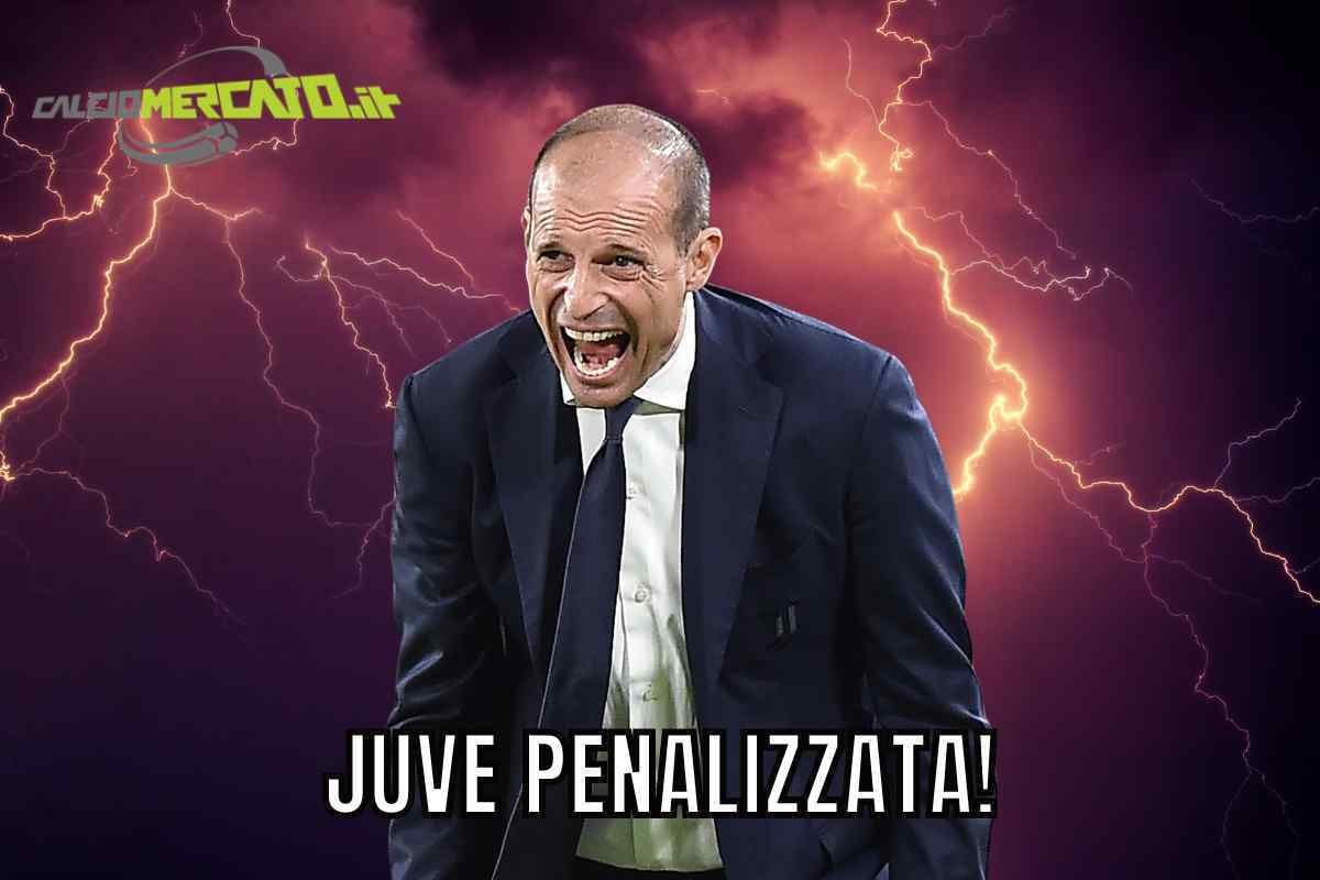 La Juventus rischia una penalizzazione immediata