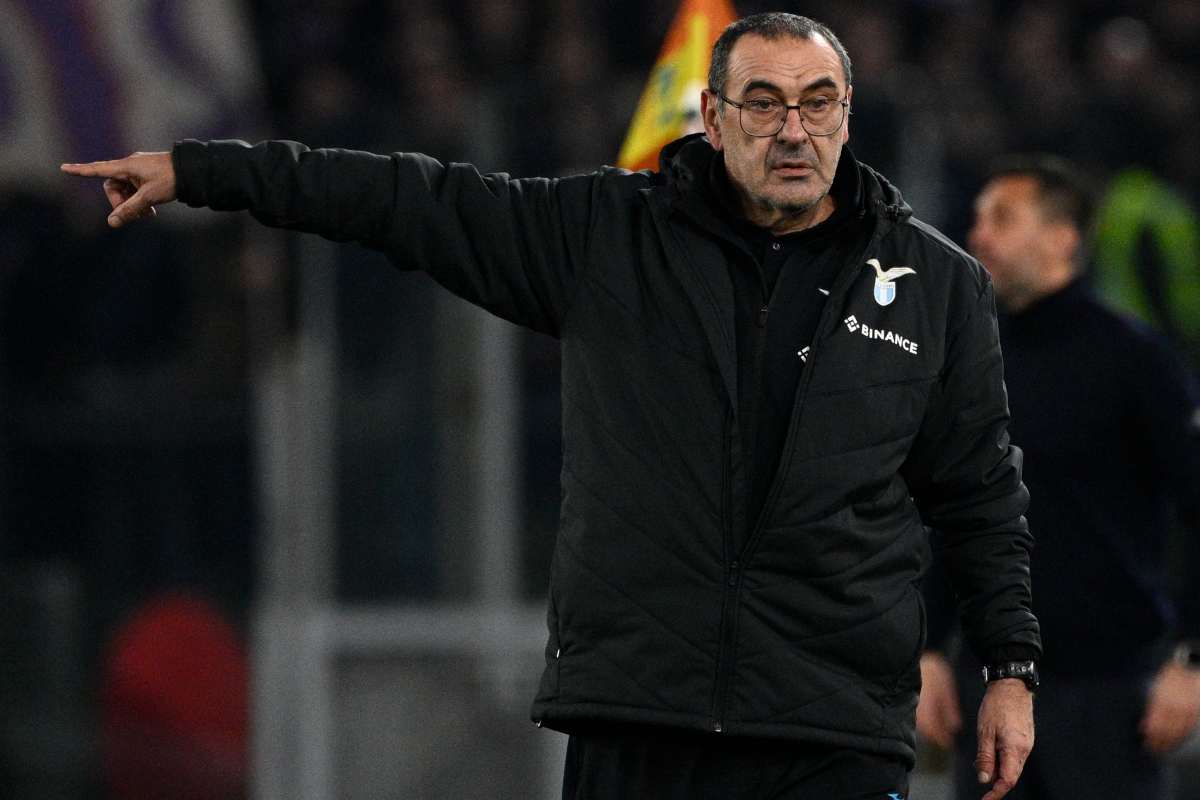 Maurizio Sarri dopo Lazio-Fiorentina