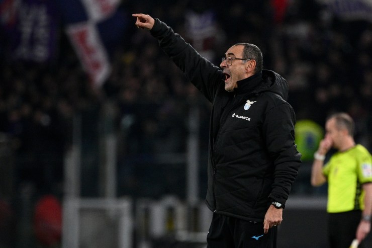 Maurizio Sarri dopo Lazio-Fiorentina