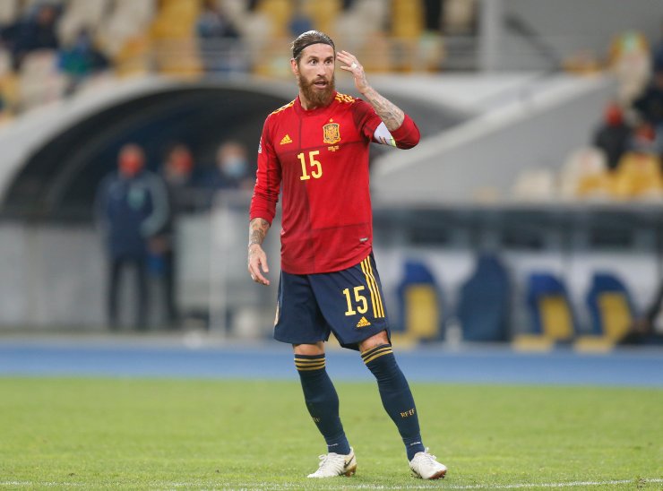Sergio Ramos lascia la nazionale spagnola