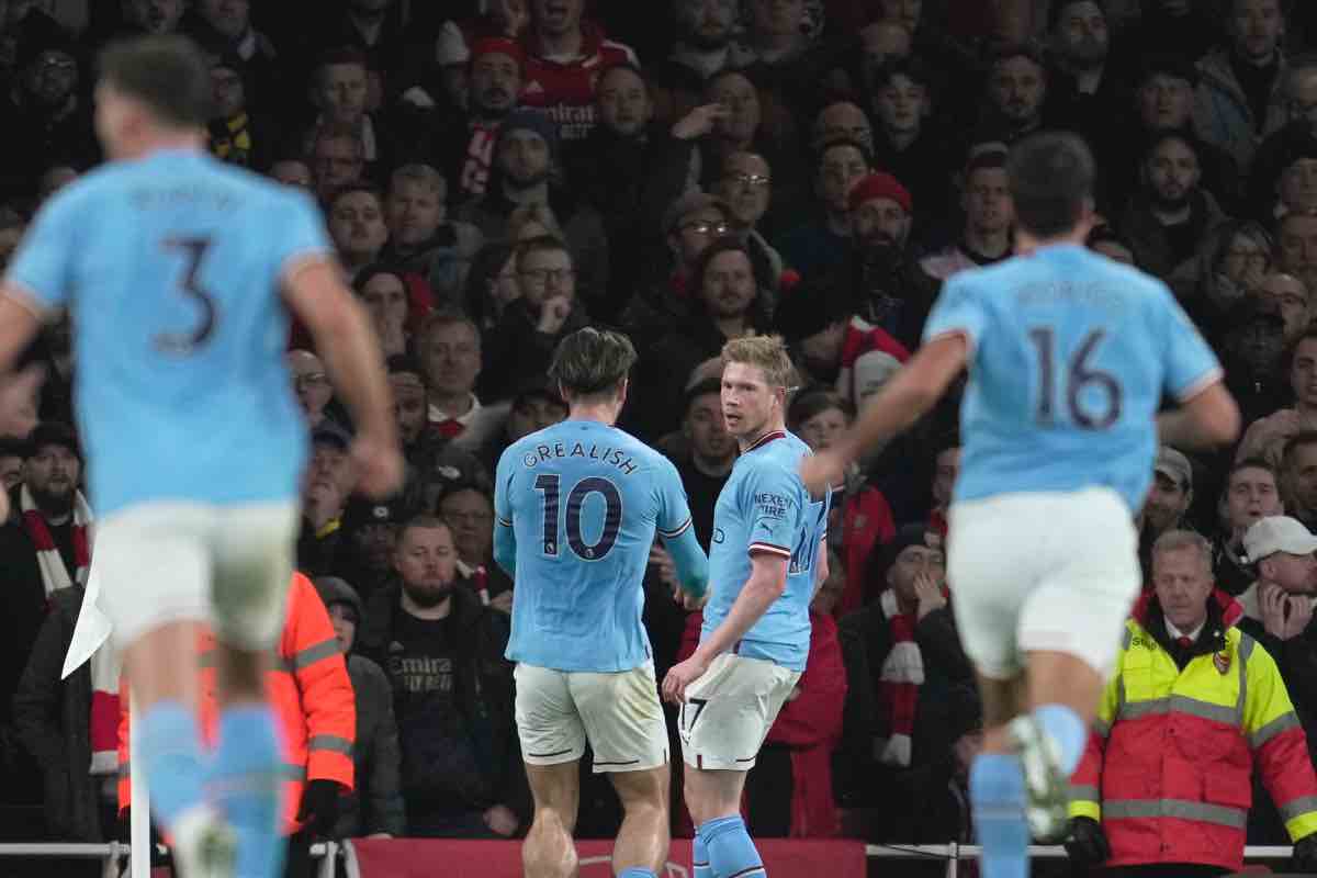 Il Manchester City cala il tris e sbanca l'Emirates: Guardiola agguanta l'Arsenal in vetta