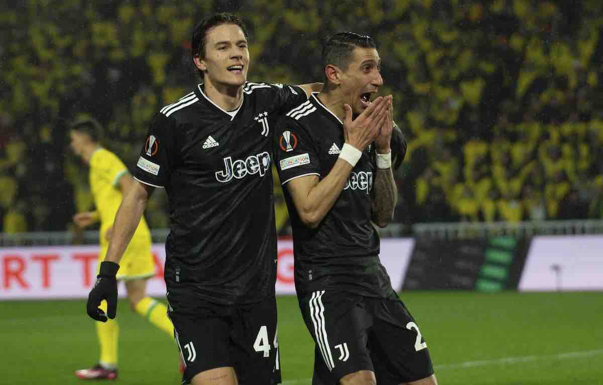 Nantes-Juventus, Di Maria mattatore: tripletta per il 'Fideo'