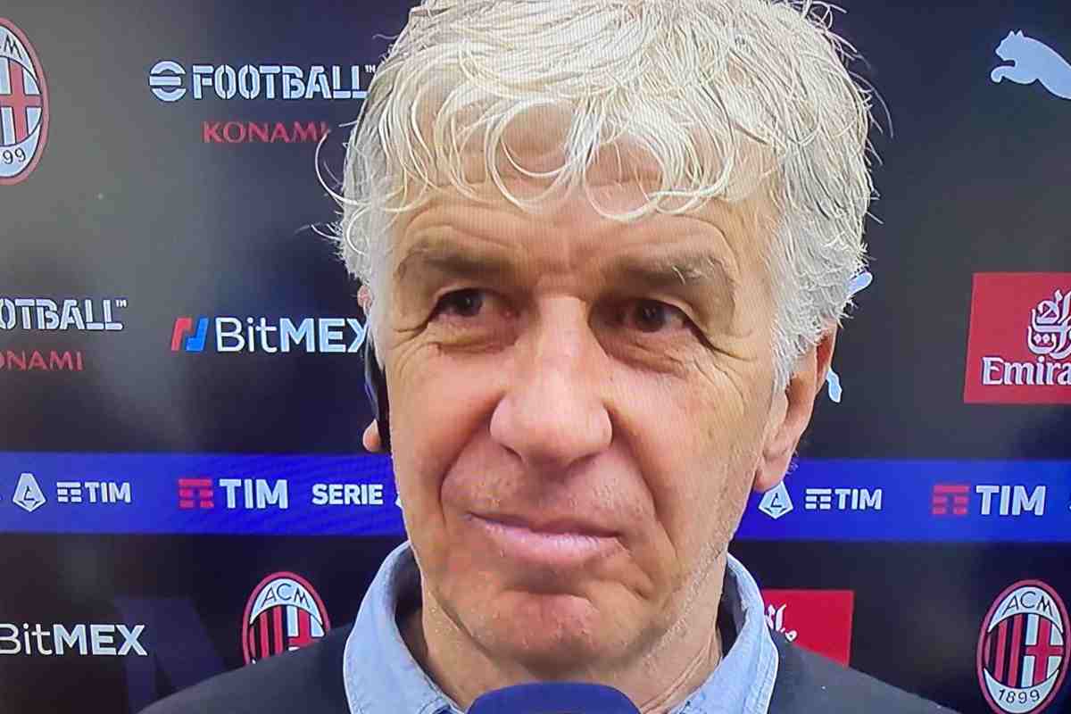 Gasperini: "Stasera la dimensione del Milan era superiore"