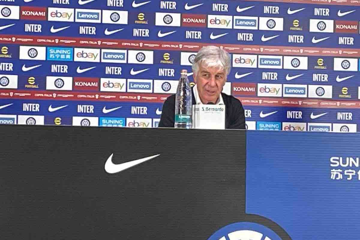 Inter-Atalanta, conferenza stampa Gasperini