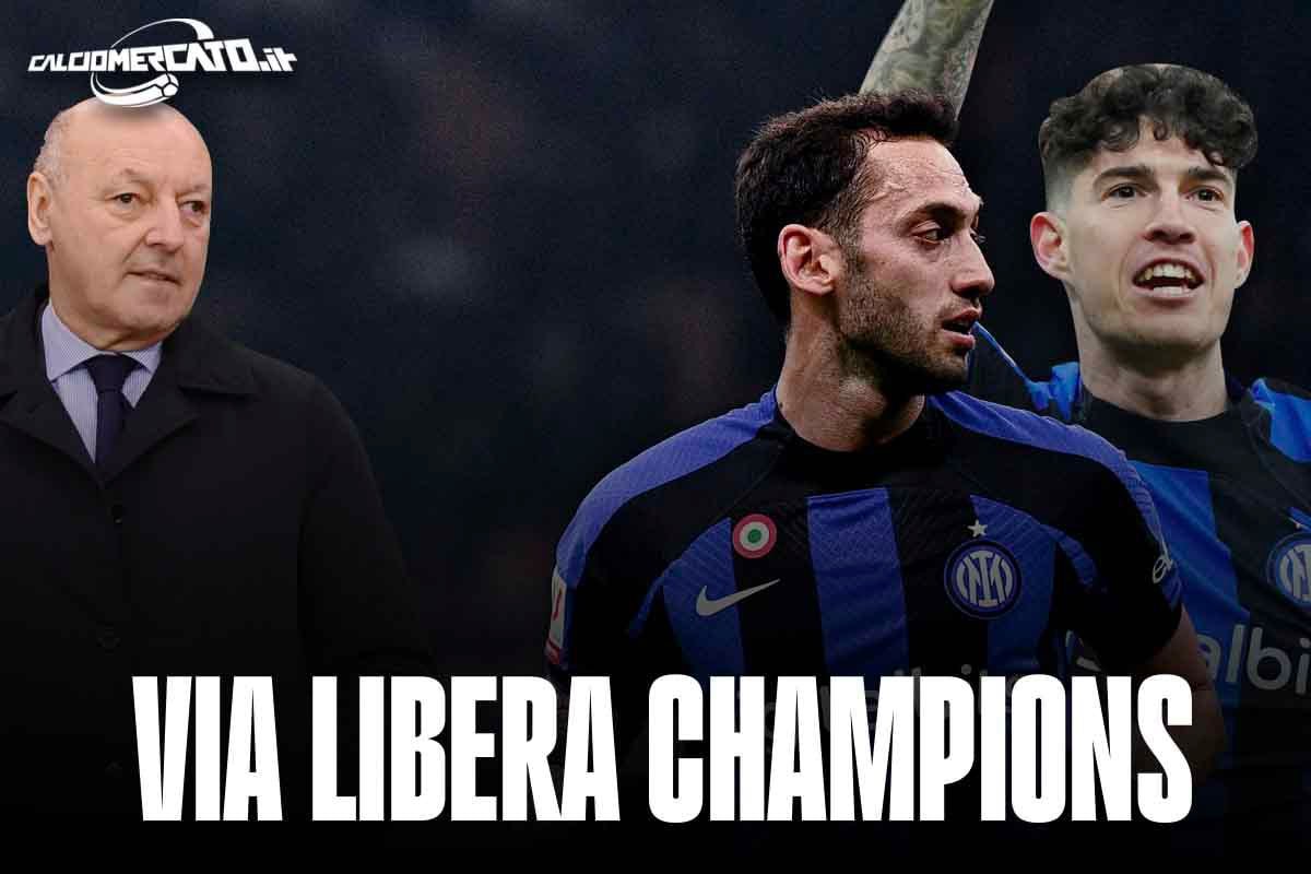 Calciomercato Inter, la Champions blinda due big