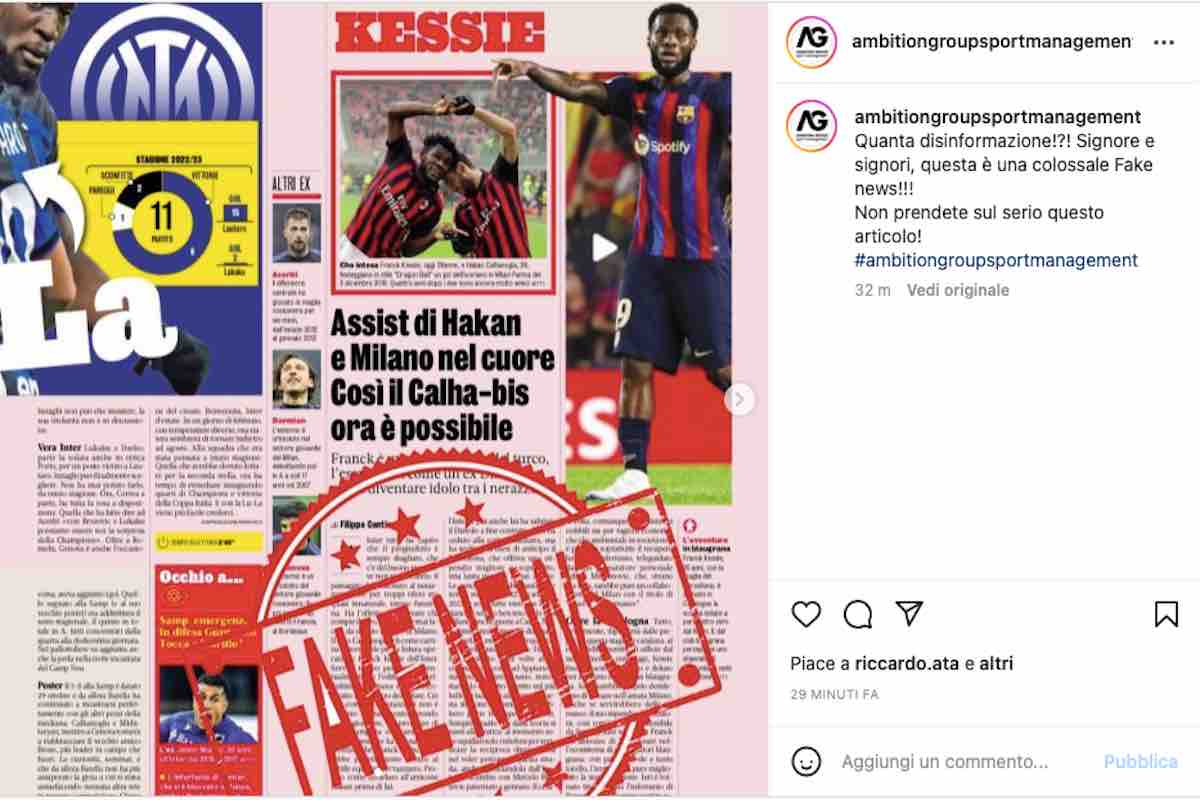 Inter, la smentita su Kessie