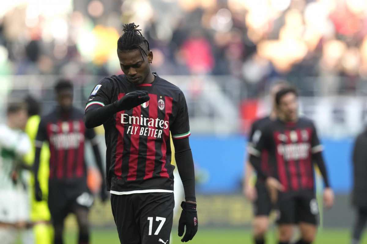 Leao via: Milan su Coman