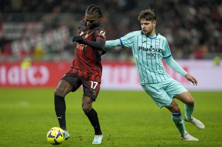 Milan-Atalanta, criticato Leao