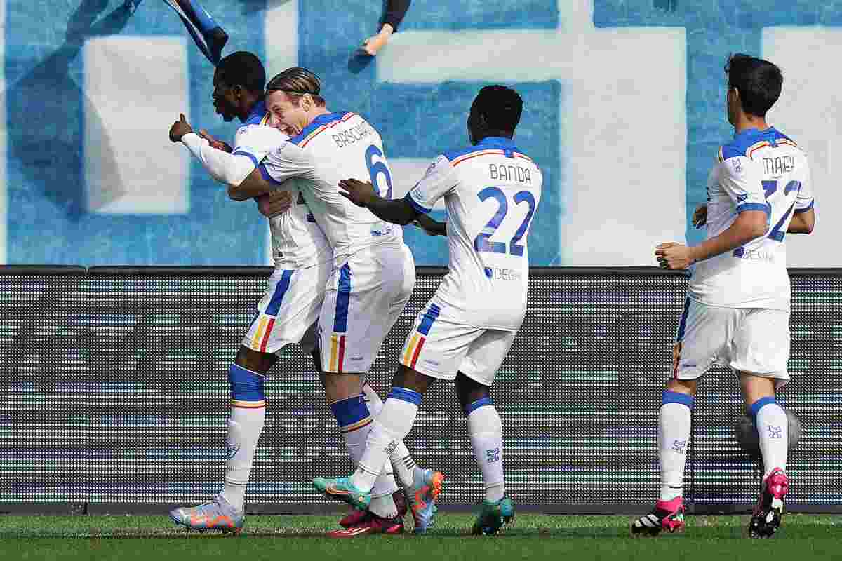 Atalanta-Lecce, colpo dei pugliesi a Bergamo