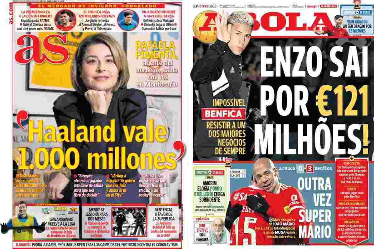 Rassegna stampa, le prime pagine dei quotidiani sportivi del 1 febbraio